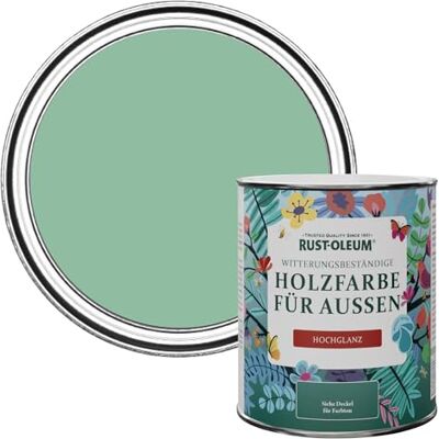 Rust-Oleum Gartenfarbe, schimmelresistent, hochglanz, 750 ml, Wanderlust Rust-Oleum Gartenfarbe, schimmelresistent, hochglanz, 750 ml, Wanderlust