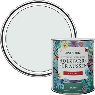 Rust-Oleum Gartenfarbe, schimmelresistent, hochglanz, 750 ml, Monaconebel Rust-Oleum Gartenfarbe, schimmelresistent, hochglanz, 750 ml, Monaconebel