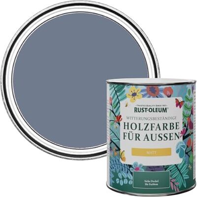 Rust-Oleum Holzfarbe Für Aussen, Wetterschutz, Matt, 750 ml, Hush Rust-Oleum Holzfarbe Für Aussen, Wetterschutz, Matt, 750 ml, Hush