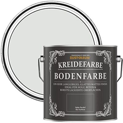 Rust-Oleum grau strapazierfähige, kratzfeste Bodenfarbe für Holz und Beton Bibliothek Grau 2,5 Litres Rust-Oleum grau strapazierfähige, kratzfeste Bodenfarbe für Holz und Beton Bibliothek Grau 2,5 Litres