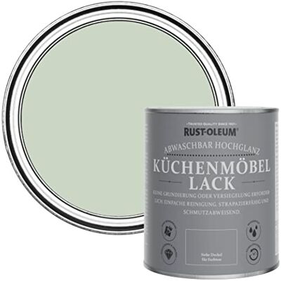 Rust-Oleum Küchenmöbellack im Hochglanz Finish Lorbeer Grün 750ml Rust-Oleum Küchenmöbellack im Hochglanz Finish Lorbeer Grün 750ml