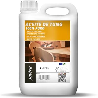 JOVIRA PINTURAS Tungöl Holzpflege für Innen und Aussen (100% REIN) (5 Liter) JOVIRA PINTURAS Tungöl Holzpflege für Innen und Aussen (100% REIN) (5 Liter)