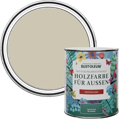 Rust-Oleum Gartenfarbe, schimmelresistent, hochglanz, 750 ml, Dämmerung Rust-Oleum Gartenfarbe, schimmelresistent, hochglanz, 750 ml, Dämmerung