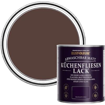 Rust-Oleum abwaschbare Küchenfliesenlack in rot mit Matt Finish Valentina 750ML Rust-Oleum abwaschbare Küchenfliesenlack in rot mit Matt Finish Valentina 750ML