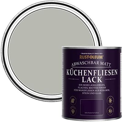 Rust-Oleum abwaschbare Küchenfliesenlack in grau mit Matt Finish Grauer Baum 750ML Rust-Oleum abwaschbare Küchenfliesenlack in grau mit Matt Finish Grauer Baum 750ML