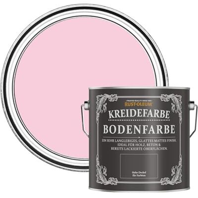 Rust-Oleum rosa strapazierfähige, kratzfeste Bodenfarbe für Holz und Beton Süßer Traum 2,5 Litres Rust-Oleum rosa strapazierfähige, kratzfeste Bodenfarbe für Holz und Beton Süßer Traum 2,5 Litres