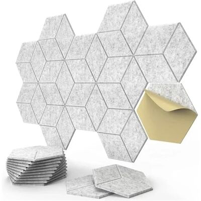 MKYYIOED Hexagon Akustik Paneele 12-teiliger selbstklebender Schallschutz Mit Schaumstoff ausgekleidetes Y-Design, um Geräusche zu absorbieren und Echos zu eliminieren(Y-Cut Hexagon Grey) MKYYIOED Hexagon Akustik Paneele 12-teiliger selbstklebender Schallschutz Mit Schaumstoff ausgekleidetes Y-Design, um Geräusche zu absorbieren und Echos zu eliminieren(Y-Cut Hexagon Grey)