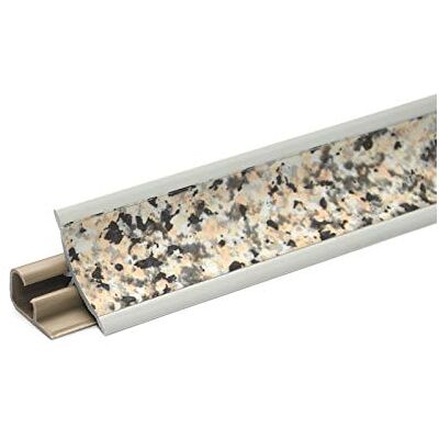 DQ-PP 1,5m WINKELLEISTE – Granit – 23 x 23mm – PVC – GRATIS Schrauben – Küchenleiste Arbeitsplatte Abschlussleiste Leiste Küche Küchenabschlussleiste Wandabschlussleiste Tischplattenleiste DQ-PP 1,5m WINKELLEISTE – Granit – 23 x 23mm – PVC – GRATIS Schrauben – Küchenleiste Arbeitsplatte Abschlussleiste Leiste Küche Küchenabschlussleiste Wandabschlussleiste Tischplattenleiste