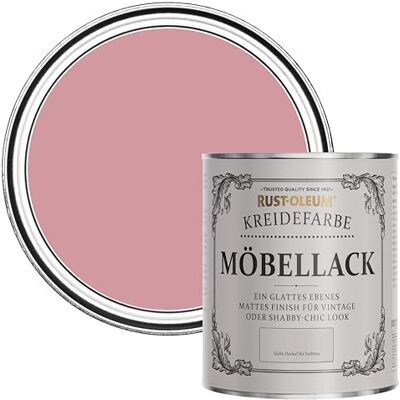 Rust-Oleum Dusky Pink Möbelanstrich - 750ml - Kreideoptik Rust-Oleum Dusky Pink Möbelanstrich - 750ml - Kreideoptik