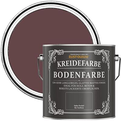 Rust-Oleum lila strapazierfähige, kratzfeste Bodenfarbe für Holz und Beton Mulberrystraße 2,5 Litres Rust-Oleum lila strapazierfähige, kratzfeste Bodenfarbe für Holz und Beton Mulberrystraße 2,5 Litres