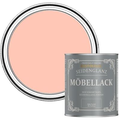 Rust-Oleum rosa Möbelfarbe mit Seidenglanz-Finish, geruchsarm und wasserbasiert für Innenholz Seestern 750ML Rust-Oleum rosa Möbelfarbe mit Seidenglanz-Finish, geruchsarm und wasserbasiert für Innenholz Seestern 750ML