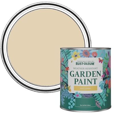 Rust-Oleum Holzfarbe Für Aussen, Wetterschutz, Matt, 750 ml, Sandgelb Rust-Oleum Holzfarbe Für Aussen, Wetterschutz, Matt, 750 ml, Sandgelb
