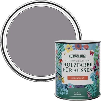 Rust-Oleum Holzfarbe Für Aussen, Wetterschutz, Seidenglanz, 750 ml, Iris Rust-Oleum Holzfarbe Für Aussen, Wetterschutz, Seidenglanz, 750 ml, Iris