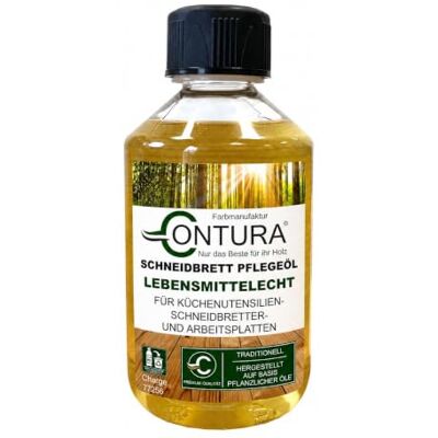 Contura Schneidebrett Pflegeöl Lebensmittecht Arbeitsplatten Holzöl Holz Öl Schneidbrett (125ml.) Contura Schneidebrett Pflegeöl Lebensmittecht Arbeitsplatten Holzöl Holz Öl Schneidbrett (125ml.)