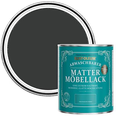Rust-Oleum - Black Furniture Paint - 750ml - Lack Rust-Oleum - Black Furniture Paint - 750ml - Lack