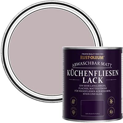 Rust-Oleum abwaschbare Küchenfliesenlack in lila mit Matt Finish Flieder Wein 750ML Rust-Oleum abwaschbare Küchenfliesenlack in lila mit Matt Finish Flieder Wein 750ML
