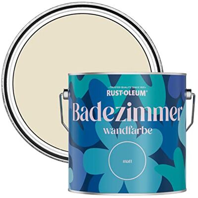 Rust-Oleum beige feuchtigkeitsresistente Badezimmerwandfarbe Matt Finish Longsands Strand 2,5 litres Rust-Oleum beige feuchtigkeitsresistente Badezimmerwandfarbe Matt Finish Longsands Strand 2,5 litres
