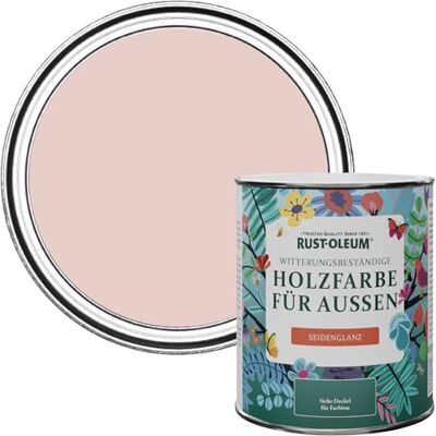Rust-Oleum Pink Schimmelresistente Gartengemälde Satin-Glanz - Pink Champagne 750ml Rust-Oleum Pink Schimmelresistente Gartengemälde Satin-Glanz - Pink Champagne 750ml