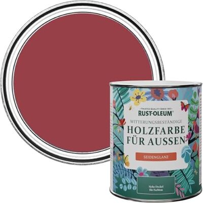 Rust-Oleum Holzfarbe Für Aussen, Wetterschutz, Seidenglanz, 750 ml, Soho Rust-Oleum Holzfarbe Für Aussen, Wetterschutz, Seidenglanz, 750 ml, Soho
