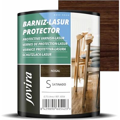 JOVIRA PINTURAS Lasur Protector Satinado In Farbe Nussbaum - Anstrichbeschichtung JOVIRA PINTURAS Lasur Protector Satinado In Farbe Nussbaum - Anstrichbeschichtung