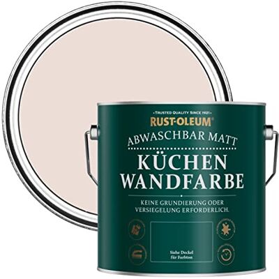 Rust-Oleum abwaschbare matte, geruchsarme rosa Küchenwandfarbe Elbowstrand 2,5 Litres Rust-Oleum abwaschbare matte, geruchsarme rosa Küchenwandfarbe Elbowstrand 2,5 Litres