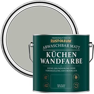 Rust-Oleum abwaschbare matte, geruchsarme grau Küchenwandfarbe Grauer Baum 2,5 Litres Rust-Oleum abwaschbare matte, geruchsarme grau Küchenwandfarbe Grauer Baum 2,5 Litres