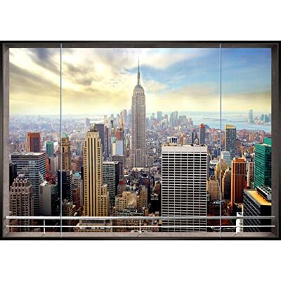 ART Fototapete Fenster nach New York 350 x 250 cm Vliestapete Wandtapete Vlies Phototapete Wand Wandbilder XXL !!! 100% MADE IN GERMANY !!! Runa Tapete 9026011a ART Fototapete Fenster nach New York 350 x 250 cm Vliestapete Wandtapete Vlies Phototapete Wand Wandbilder XXL !!! 100% MADE IN GERMANY !!! Runa Tapete 9026011a