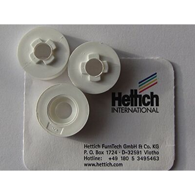 Hettich Distanzscheiben zum zusammenklipsen, 5 x 20 x 6,5 mm, 12 Stück, 1582 Hettich Distanzscheiben zum zusammenklipsen, 5 x 20 x 6,5 mm, 12 Stück, 1582