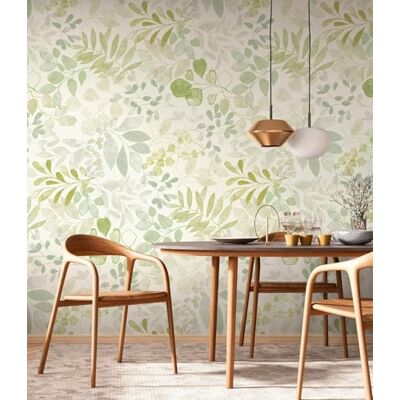 A.S. Création Blumentapete in Creme, Grün hochwertige Vliestapete floral 396932 Designtapete gemalt auf 10,05m x 0,53m Made in Germany A.S. Création Blumentapete in Creme, Grün hochwertige Vliestapete floral 396932 Designtapete gemalt auf 10,05m x 0,53m Made in Germany
