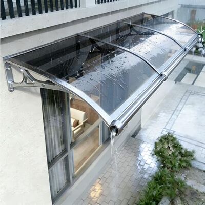 Moubhjd Vordach für Haustür Fenster Markise 80x100cm für alle Wände Pultvordach Balkon Türüberdachung Polycarbonat Aluminium Schutzdach Terrasse Moubhjd Vordach für Haustür Fenster Markise 80x100cm für alle Wände Pultvordach Balkon Türüberdachung Polycarbonat Aluminium Schutzdach Terrasse