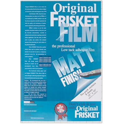 Frisket SA52808 Maskierfolie - 38,1x25,4cm - 8 Blätter - Matt Frisket SA52808 Maskierfolie - 38,1x25,4cm - 8 Blätter - Matt