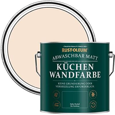 Rust-Oleum abwaschbare matte, geruchsarme hellrosa Küchenwandfarbe Melrose 2,5 Litres Rust-Oleum abwaschbare matte, geruchsarme hellrosa Küchenwandfarbe Melrose 2,5 Litres