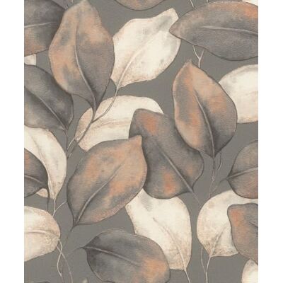 Rasch Vliestapete Große Blätter 'Incanto' Vinyl-Tapete Botanisch in Creme Grau Rosa Orange für ein urbanes Wohnambiente Robust und Abwaschbar 10,05 m x 0,53 m Rasch Vliestapete Große Blätter 'Incanto' Vinyl-Tapete Botanisch in Creme Grau Rosa Orange für ein urbanes Wohnambiente Robust und Abwaschbar 10,05 m x 0,53 m