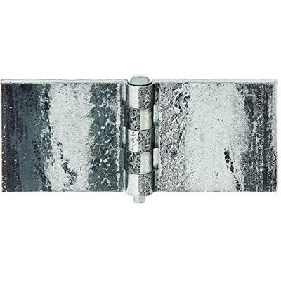 Alberts 341541 Scharnier breit, zum Anschweißen Stahl, roh 50 x 120 mm Alberts 341541 Scharnier breit, zum Anschweißen Stahl, roh 50 x 120 mm