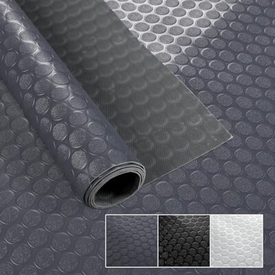 ANRO PVC Bodenbelag Meterware 1,5mm Antirutschmatte Bodenmatte geruchslos Noppenmatte Riffelblechmatte Tränenblech Karo Dionis rutschfest Noppen Anthrazit 100x100cm ANRO PVC Bodenbelag Meterware 1,5mm Antirutschmatte Bodenmatte geruchslos Noppenmatte Riffelblechmatte Tränenblech Karo Dionis rutschfest Noppen Anthrazit 100x100cm