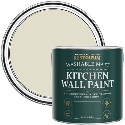 Rust-Oleum abwaschbare matte, geruchsarme beige Küchenwandfarbe Hafermilch 2,5 Litres Rust-Oleum abwaschbare matte, geruchsarme beige Küchenwandfarbe Hafermilch 2,5 Litres