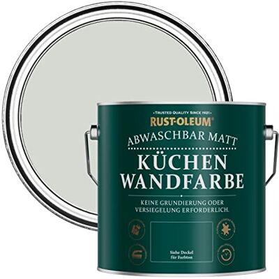 Rust-Oleum abwaschbare matte, geruchsarme grau Küchenwandfarbe Winter-Grau 2,5 Litres Rust-Oleum abwaschbare matte, geruchsarme grau Küchenwandfarbe Winter-Grau 2,5 Litres