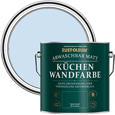 Rust-Oleum abwaschbare matte, geruchsarme hellblau Küchenwandfarbe Taubenblau 2,5 Litres Rust-Oleum abwaschbare matte, geruchsarme hellblau Küchenwandfarbe Taubenblau 2,5 Litres