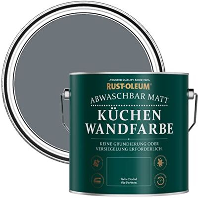 Rust-Oleum - Grey Washable Kitchen Wall Paint - Marine Grau - Paint Rust-Oleum - Grey Washable Kitchen Wall Paint - Marine Grau - Paint