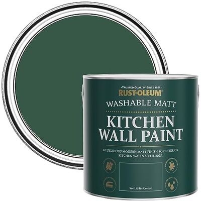 Rust-Oleum abwaschbare matte, geruchsarme dunkelgrün Küchenwandfarbe Kiefernwald 2,5 Litres Rust-Oleum abwaschbare matte, geruchsarme dunkelgrün Küchenwandfarbe Kiefernwald 2,5 Litres