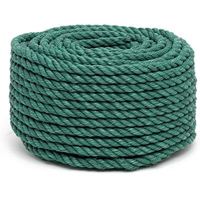 Flandria 20023 Seil PP Ø 12 mm x 50 m, grün Flandria 20023 Seil PP Ø 12 mm x 50 m, grün