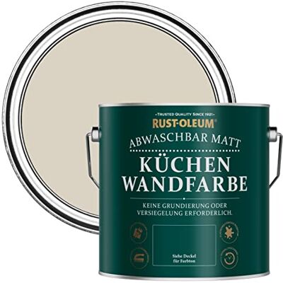 Rust-Oleum abwaschbare matte, geruchsarme beige Küchenwandfarbe Jute 2,5 Litres Rust-Oleum abwaschbare matte, geruchsarme beige Küchenwandfarbe Jute 2,5 Litres