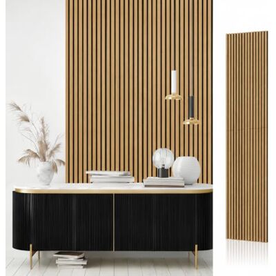 JSSZWYP AKK-STAVE Akustikpaneele Holz 240x60 cm (2er-Set 2,88 m²) Akustik Paneele & Holzpaneele Wand für Schallschutz 3D Paneele Wand als Wandverkleidung Innen,Schallabsorber für Wohnzimmer(3# Teak) JSSZWYP AKK-STAVE Akustikpaneele Holz 240x60 cm (2er-Set 2,88 m²) Akustik Paneele & Holzpaneele Wand für Schallschutz 3D Paneele Wand als Wandverkleidung Innen,Schallabsorber für Wohnzimmer(3# Teak)