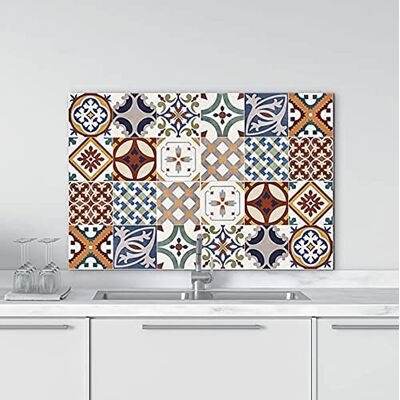 CREARREDA Aluminium Küchenrückwand - Hitzebeständig, Modern, 48x72cm CREARREDA Aluminium Küchenrückwand - Hitzebeständig, Modern, 48x72cm
