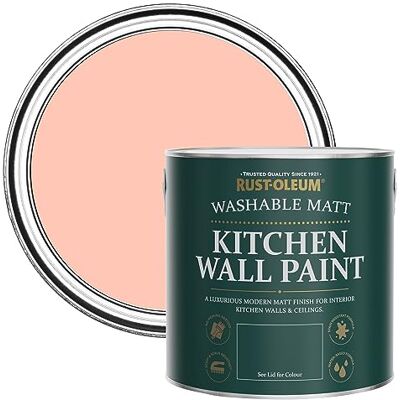 Rust-Oleum abwaschbare matte, geruchsarme rosa Küchenwandfarbe Seestern 2,5 Litres Rust-Oleum abwaschbare matte, geruchsarme rosa Küchenwandfarbe Seestern 2,5 Litres