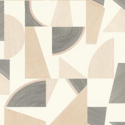 Rasch Vliestapete Retro-Design Abstrakte Vinyl-Tapete Geometrisch in Creme für ein modernes Wohnambiente Robust und Abwaschbar 10,05 m x 0,53 m Rasch Vliestapete Retro-Design Abstrakte Vinyl-Tapete Geometrisch in Creme für ein modernes Wohnambiente Robust und Abwaschbar 10,05 m x 0,53 m