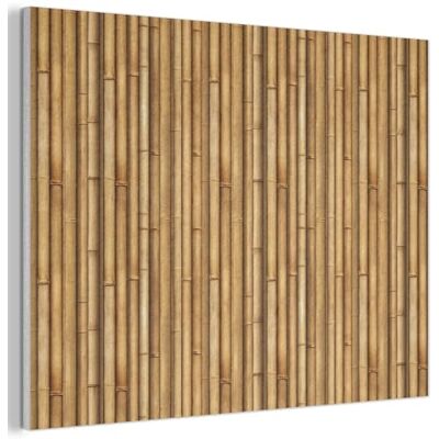 MuchoWow © Akustikbilder Wall Art Decoration Bilder für die Wand Akustikfilz 100x70 cm Deko Schallpaneel Wohnzimmer Akustik Schalldämmung Bild Dunkel Bambus Holz MuchoWow © Akustikbilder Wall Art Decoration Bilder für die Wand Akustikfilz 100x70 cm Deko Schallpaneel Wohnzimmer Akustik Schalldämmung Bild Dunkel Bambus Holz
