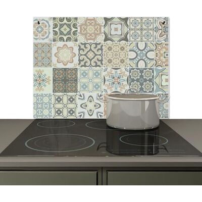 KitchenYeah © Spritzschutz Küchenrückwand Vinyl Küche Wand Deko Küchenwand 70x52 cm Rückwand, Ceranfeld Abdeckplatte Muster Fliese Mosaik KitchenYeah © Spritzschutz Küchenrückwand Vinyl Küche Wand Deko Küchenwand 70x52 cm Rückwand, Ceranfeld Abdeckplatte Muster Fliese Mosaik