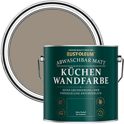 Rust-Oleum abwaschbare matte, geruchsarme braun Küchenwandfarbe Kakao 2,5 Litres Rust-Oleum abwaschbare matte, geruchsarme braun Küchenwandfarbe Kakao 2,5 Litres