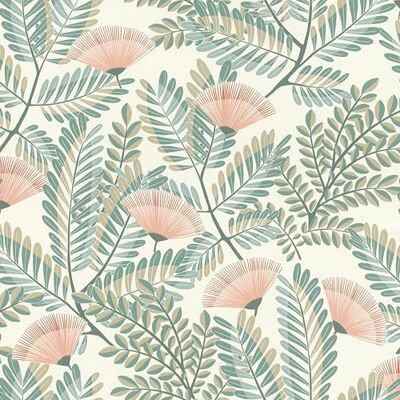 Rasch Vliestapete Blüten & Blätter Exotische Vinyl-Tapete Botanisch in Weiß Braun Türkis für ein exotisches Wohnambiente Robust und Abwaschbar 10,05 m x 0,53 m Rasch Vliestapete Blüten & Blätter Exotische Vinyl-Tapete Botanisch in Weiß Braun Türkis für ein exotisches Wohnambiente Robust und Abwaschbar 10,05 m x 0,53 m